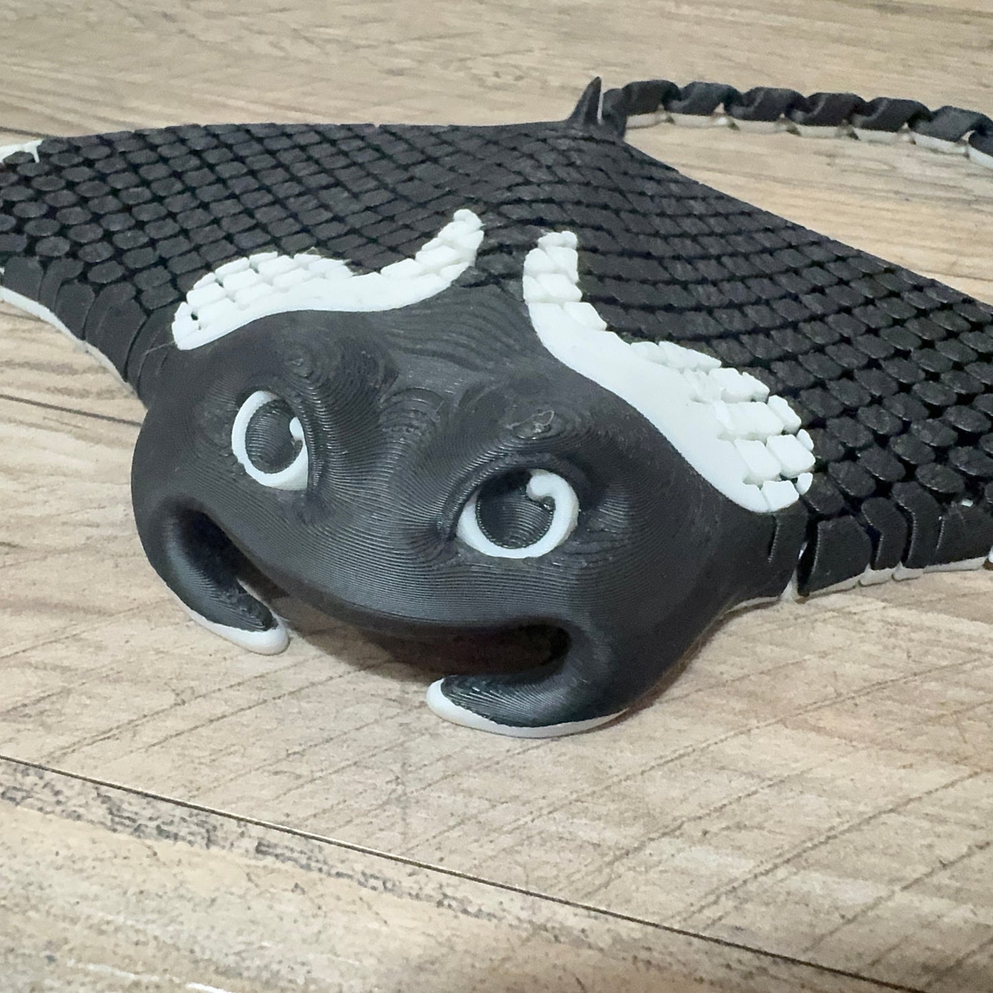 Wiggling Manta Ray