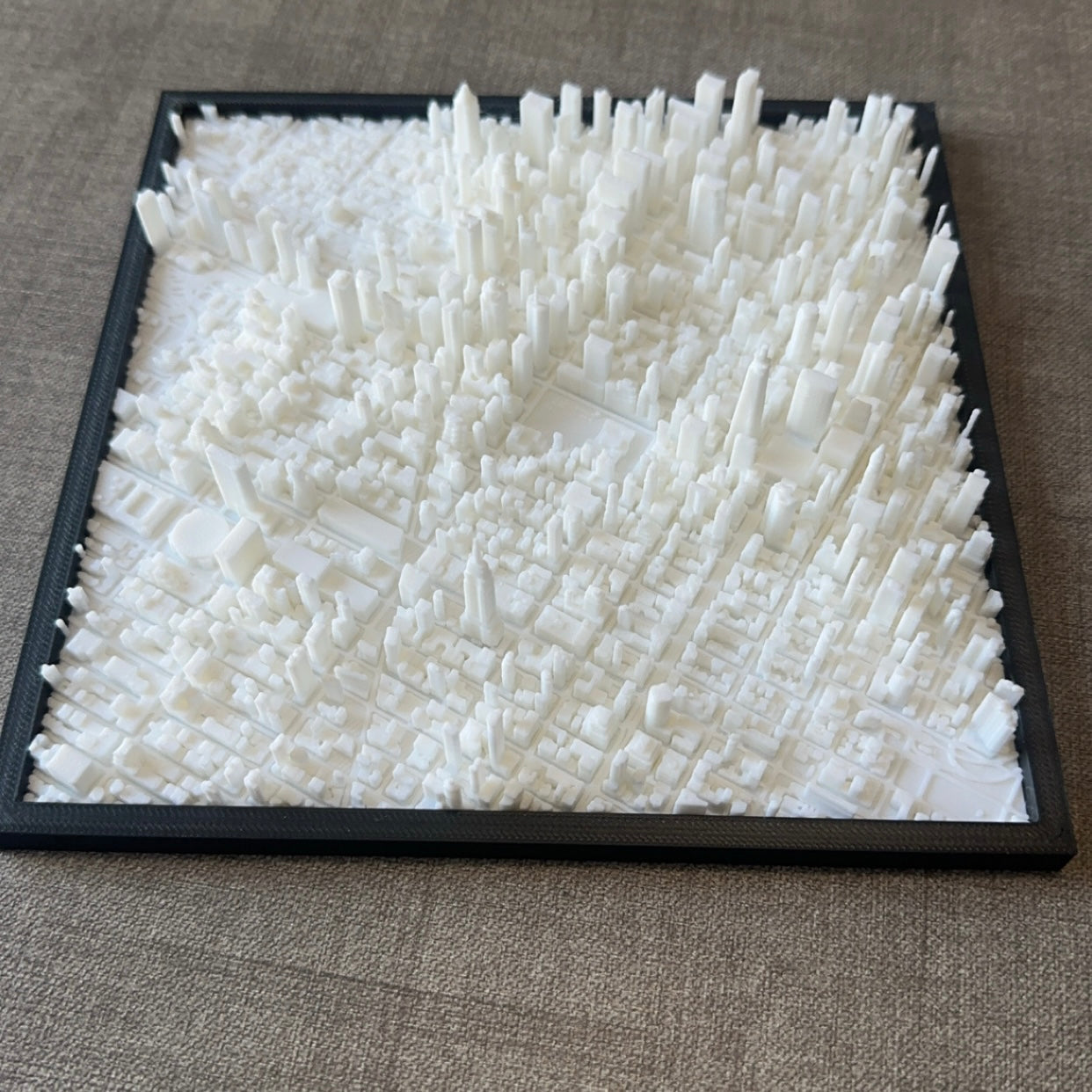 3D Manhattan NY Map