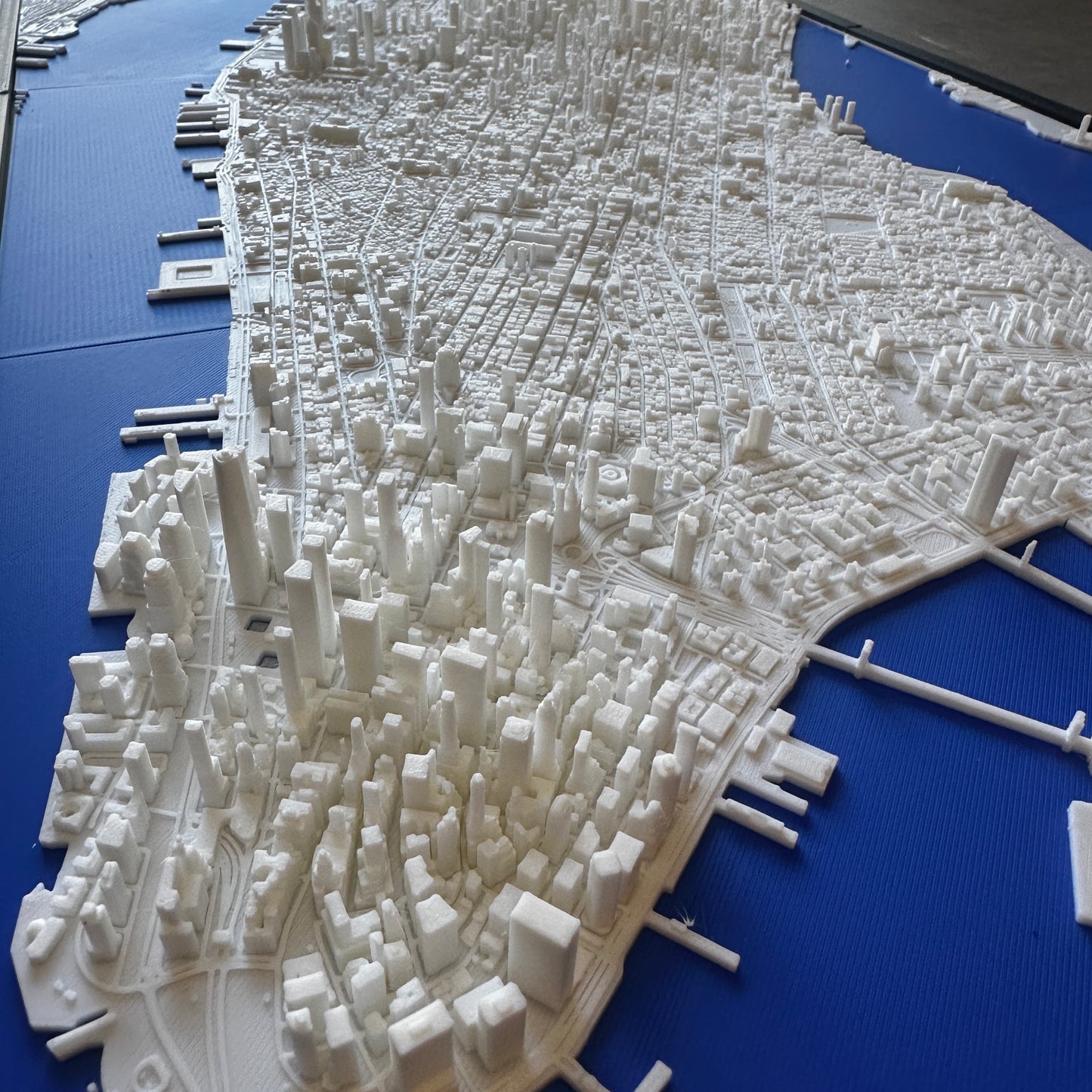 3D Manhattan NY Map