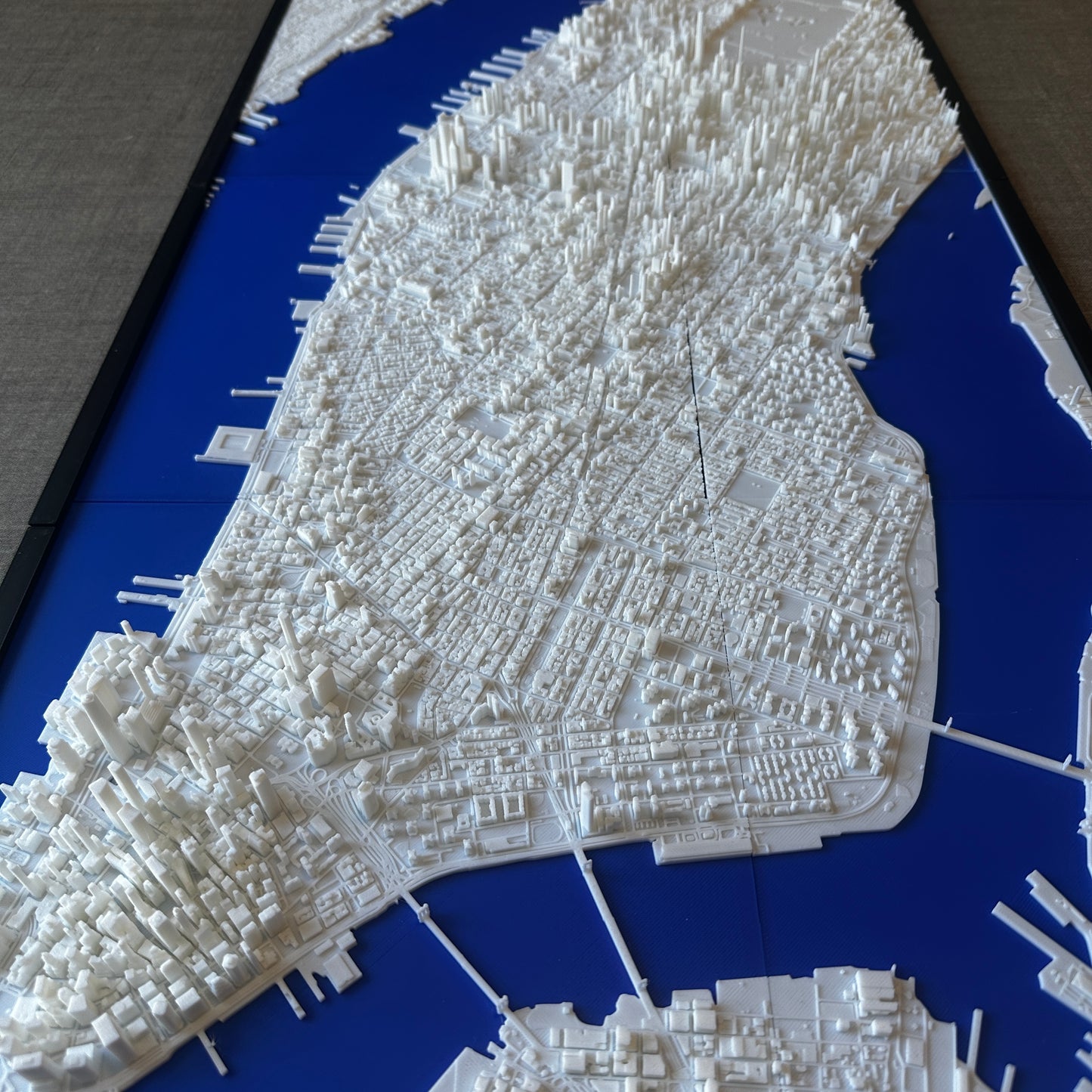 3D Manhattan NY Map