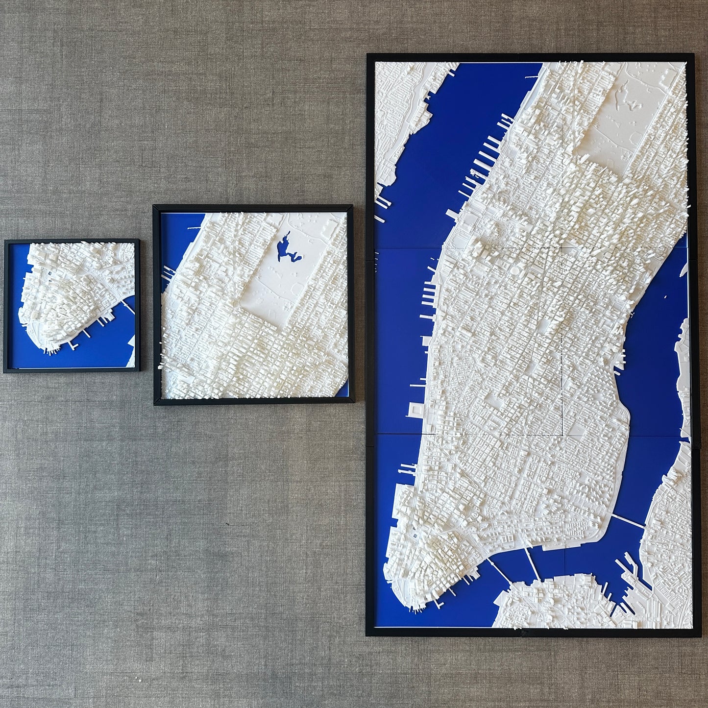 3D Manhattan NY Map