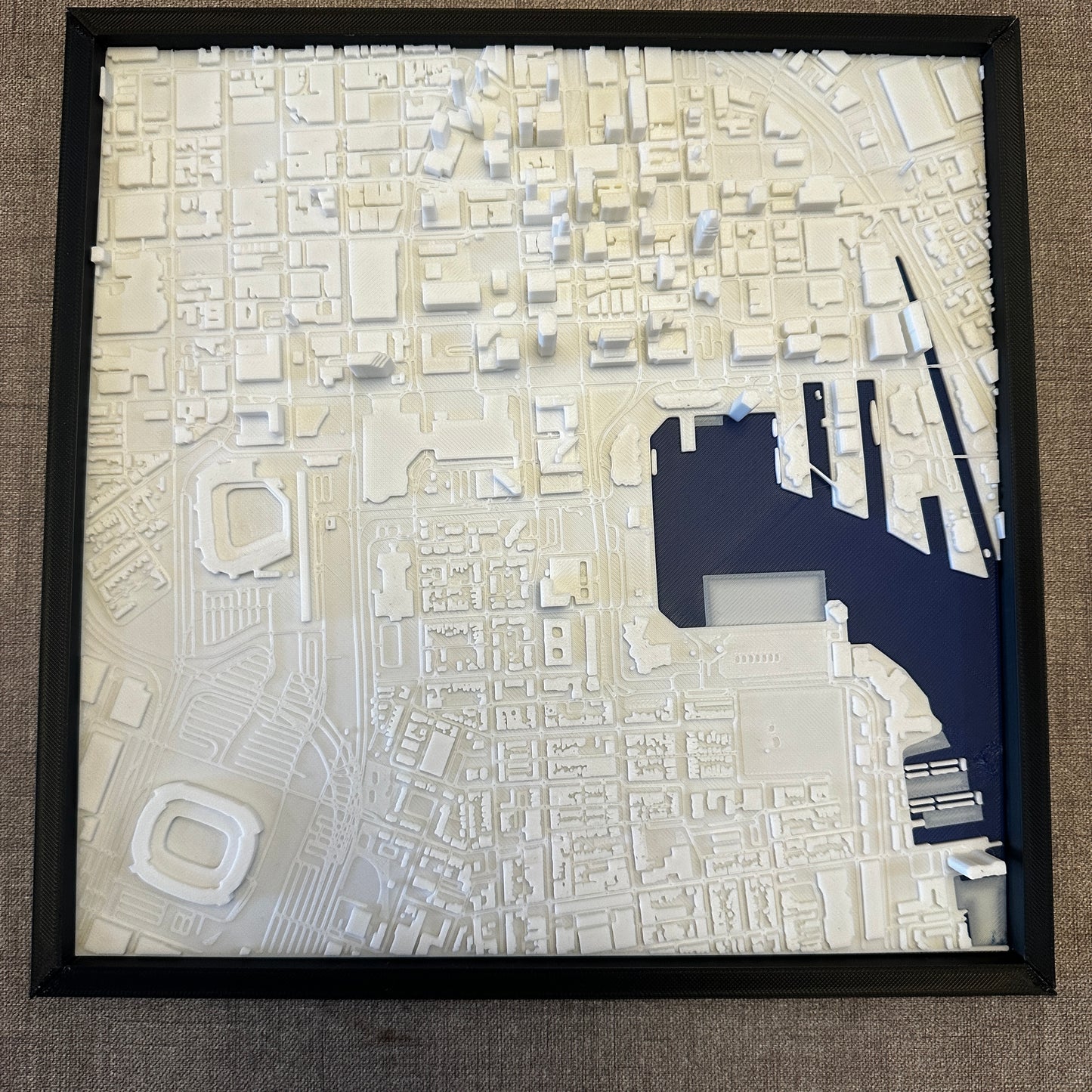 3D Baltimore MD Map