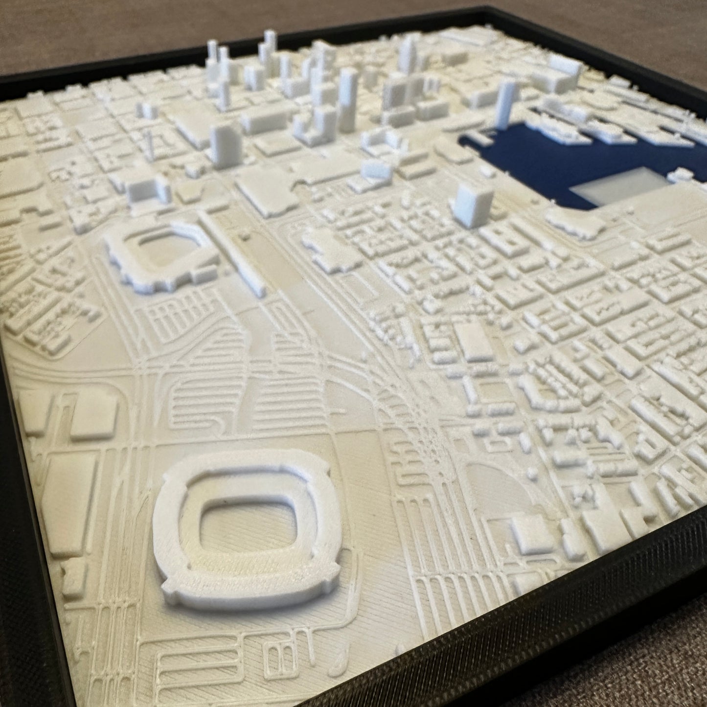 3D Baltimore MD Map