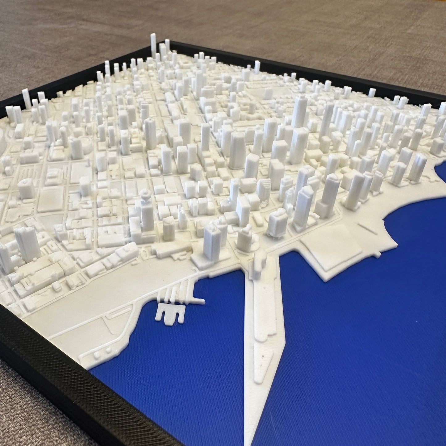 3D Vancouver Canada Map